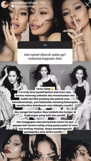 Potret beda Miss Grand Aurra Kharishma © Instagram Potret beda Miss Grand Aurra Kharishma © Instagram