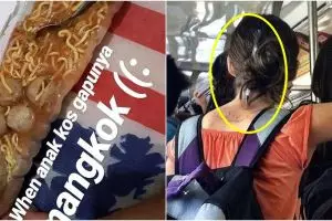 15 Potret lucu orang saat lagi kepepet, ide kreatifnya bikin ngakak