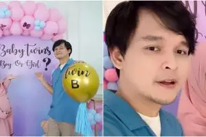 Hamil anak kembar, intip 9 momen gender reveal Anisa Rahma