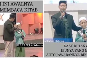Wisuda tak didampingi ibu, jawaban santri cilik ini bikin pengin mewek
