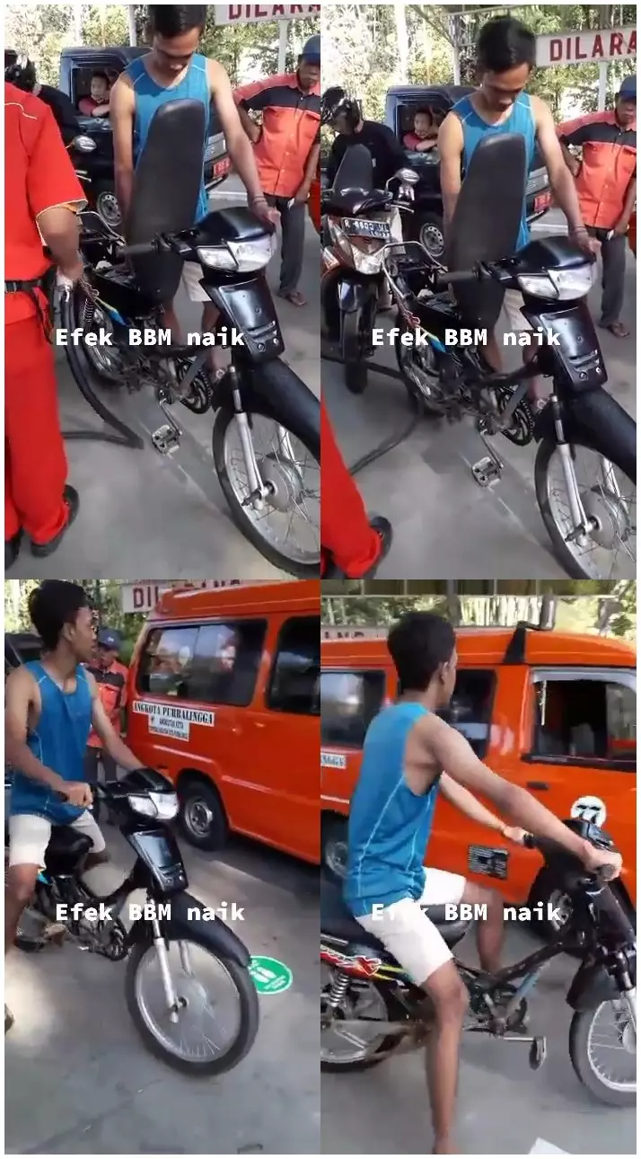 efek bbm naik © TikTok