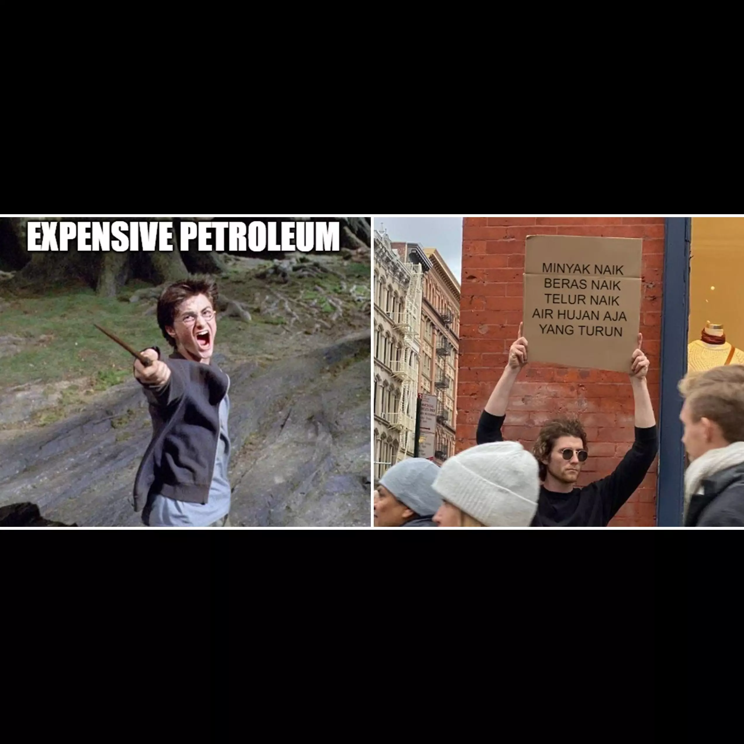 13 Meme kocak harga BBM naik, pengin ketawa tapi nyesek, image size:2546x2546