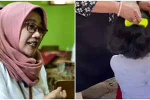 Viral guru basmi kutu di rambut sang murid, begini kisah di baliknya