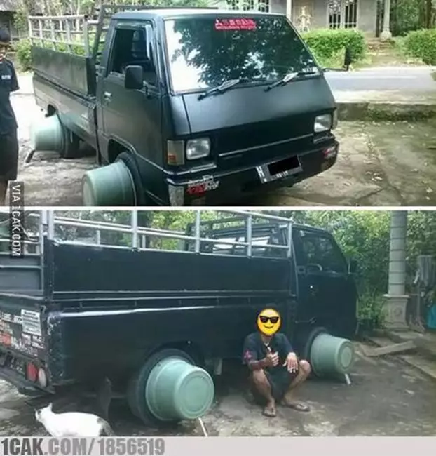 modifikasi ban mobil nyeleneh © berbagai sumber modifikasi ban mobil nyeleneh © berbagai sumber