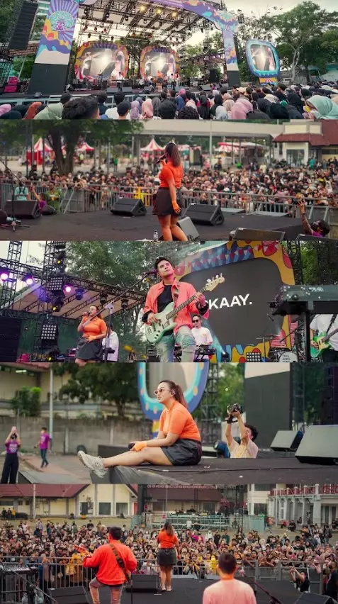 Aksi manggung The Changcuters © 2022 brilio.net