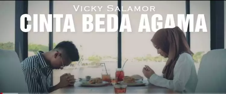 Lirik Cinta Beda Agama, lagu penyanyi asal Ambon Vicky Salamor