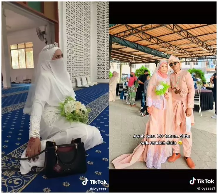 ibu menikah dengan teman anaknya © TikTok ibu menikah dengan teman anaknya © TikTok