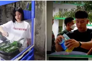 9 Seleb nggak gengsi jualan kaki lima, Dimas Ahmad balik dagang bakso