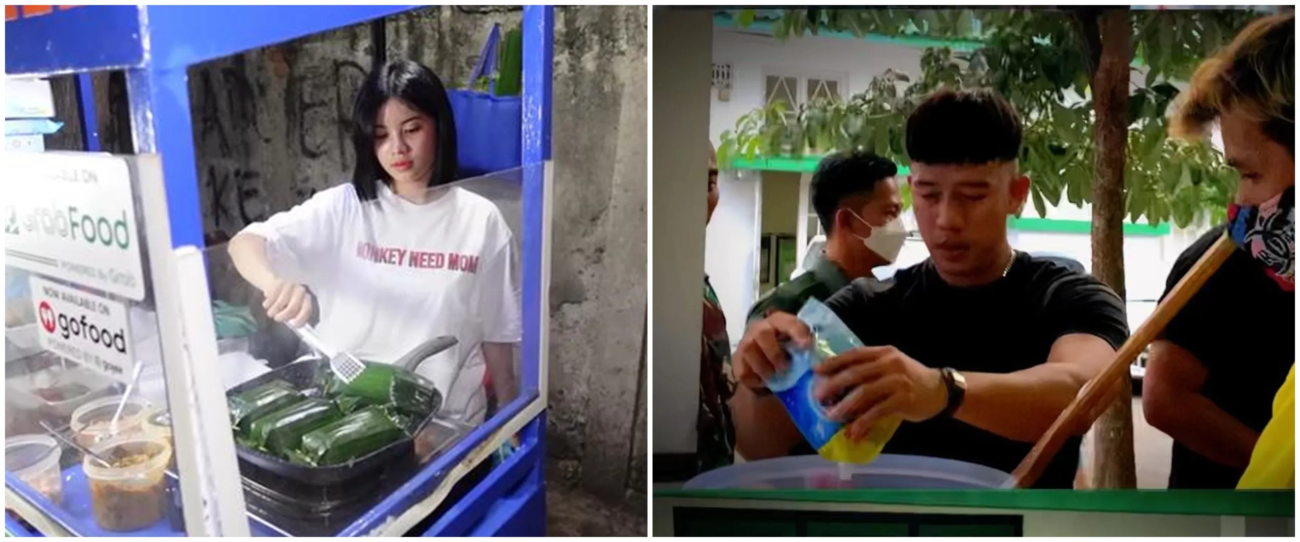 9 Seleb nggak gengsi jualan kaki lima, Dimas Ahmad balik dagang bakso