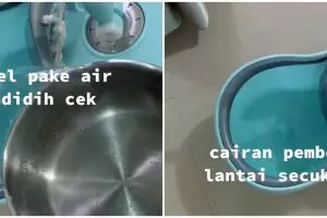 Tutorial bersihkan lantai jadi kesat, minyak dan kotoran auto hilang