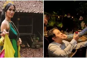 11 Momen Aulia Sarah pemeran Badarawuhi dilamar kekasih, haru bahagia