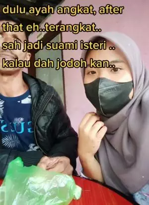 Kisah wanita menikah dengan ayah angkat TikTok