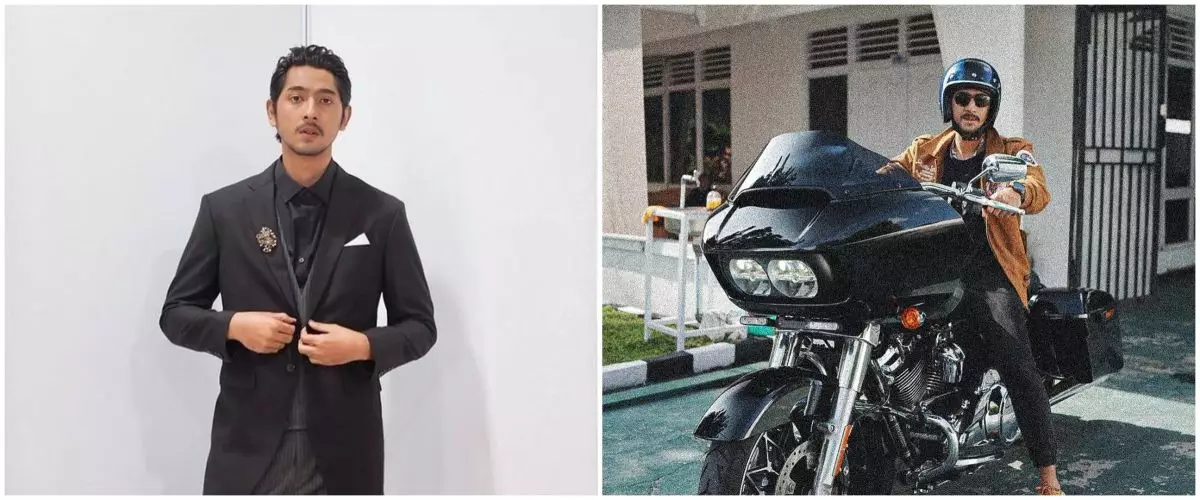Kocaknya Arya Saloka pakai helm pemusnah ketampanan, wajah auto beda
