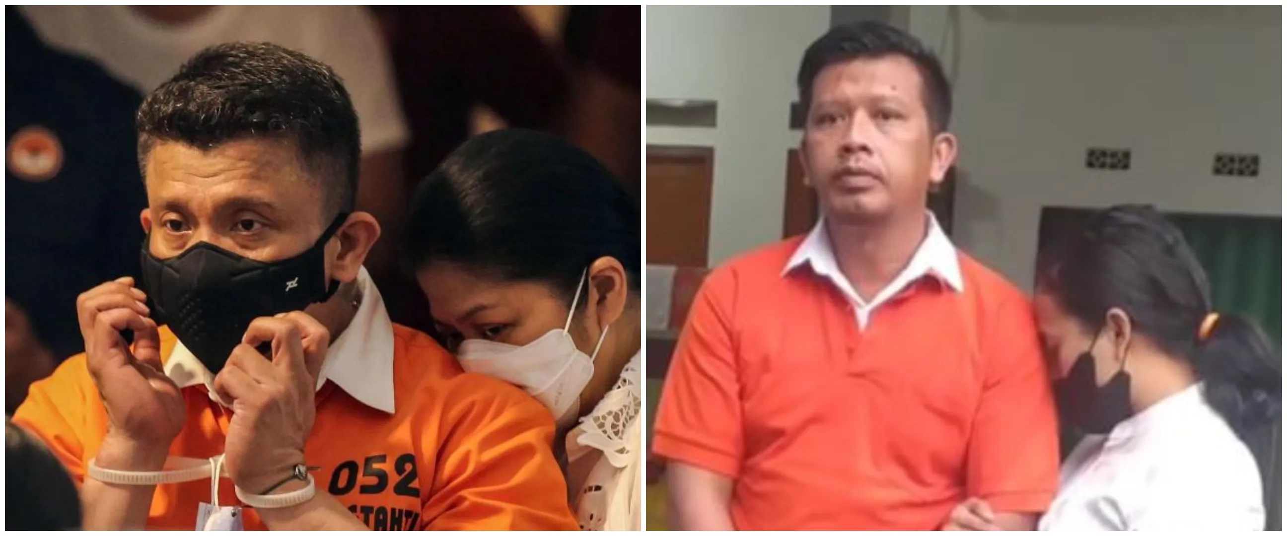 Pasangan ini parodikan gaya Sambo dan istri saat rekonstruksi, mirip