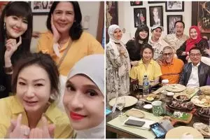 11 Momen kumpul artis senior era 80-an, asyik karaokean bareng