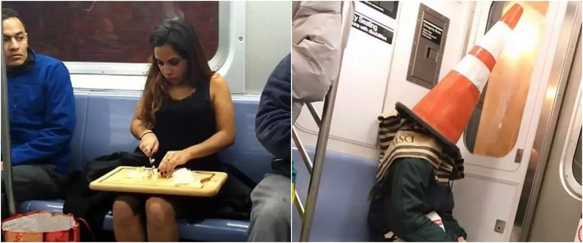 15 Tingkah absurd penumpang kereta ini ada-ada saja, nggak habis pikir