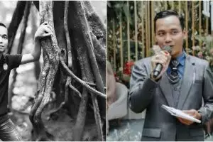 11 Potret terbaru Saep bos Preman Pensiun, kini jadi MC wedding