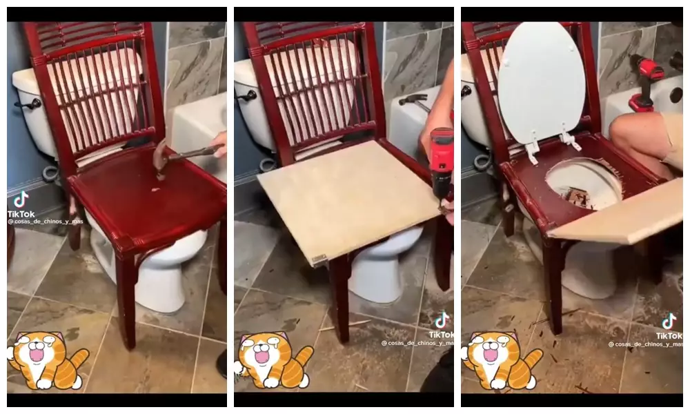 toilet untuk kaum rebahan © TikTok/@cosas_de_chinos_y_mas toilet untuk kaum rebahan © TikTok/@cosas_de_chinos_y_mas