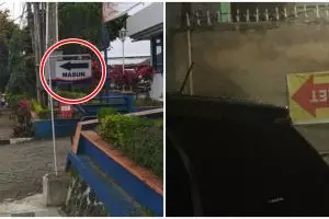 11 Papan petunjuk pintu masuk ini bikin yang baca auto heran