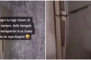 Pria ini ungkap isi kulkas bertuliskan 'rusak', syok ada ruang rahasia