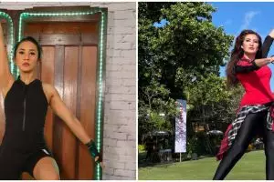 11 Seleb ini jadi instruktur senam, Andrew White bikin heboh ibu-ibu