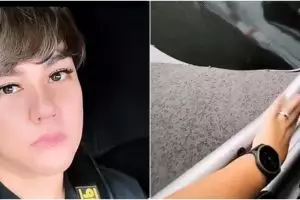 Suami pembalap, Sissy Priscillia unggah momen repot naik mobil sport