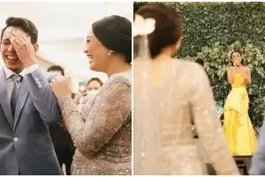 10 Momen Andien Aisyah beri kejutan nyanyi di pernikahan fans setianya