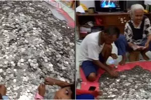 Nabung koin selama 10 tahun, keluarga ini wujudkan niat pergi umrah