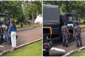 Terungkap rahasia aktris bisa sopiri truk tentara, nggak nyangka