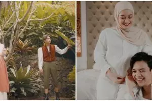 Unggah potret di depan Kakbah, Dinda Hauw umumkan hamil anak kedua