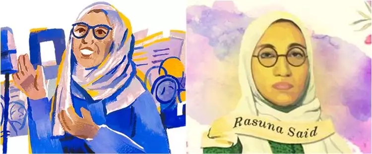 Rasuna Said, pahlawan nasional Indonesia yang jadi Google Doodle