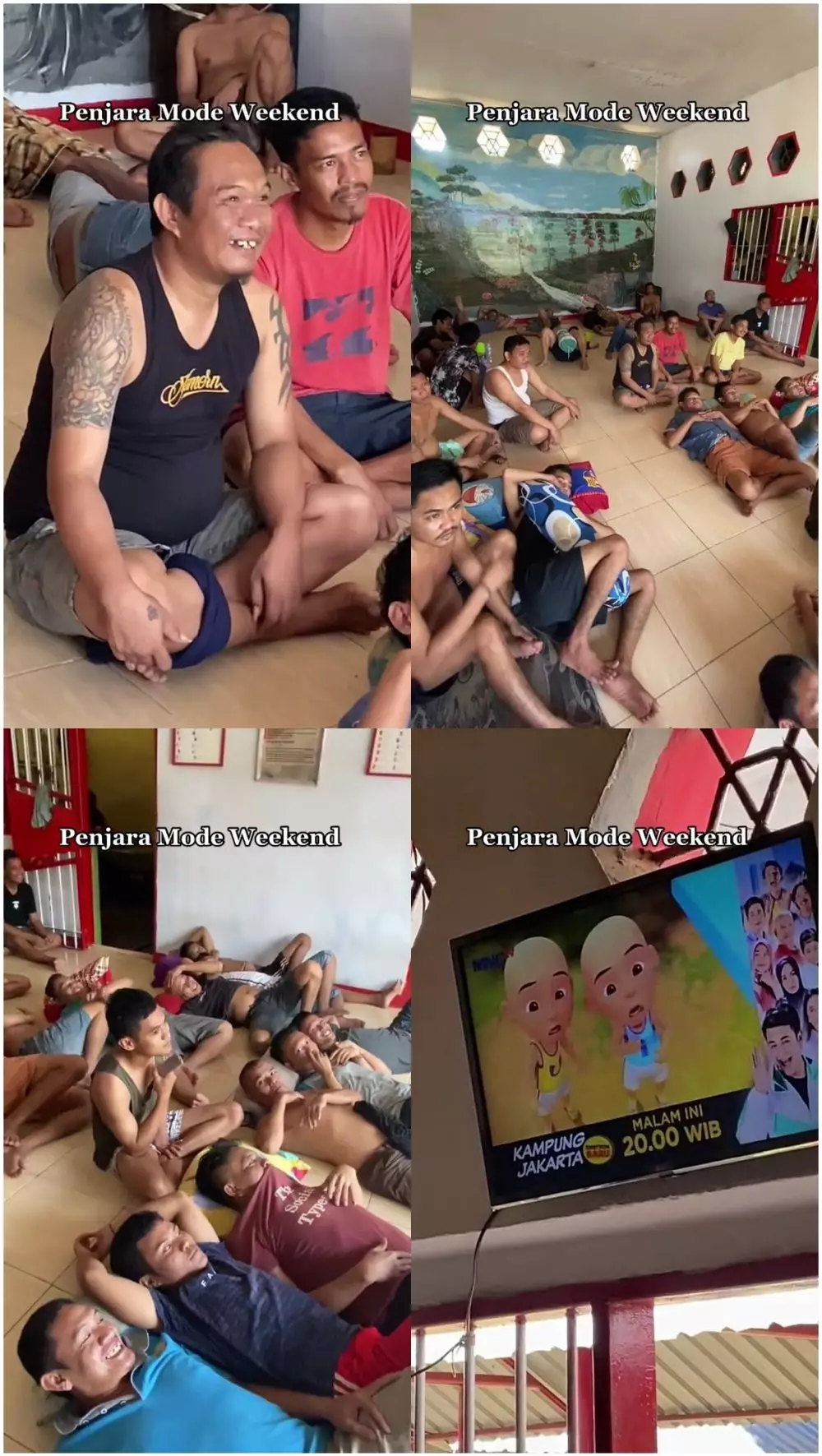 napi nonton bareng kartun © TikTok