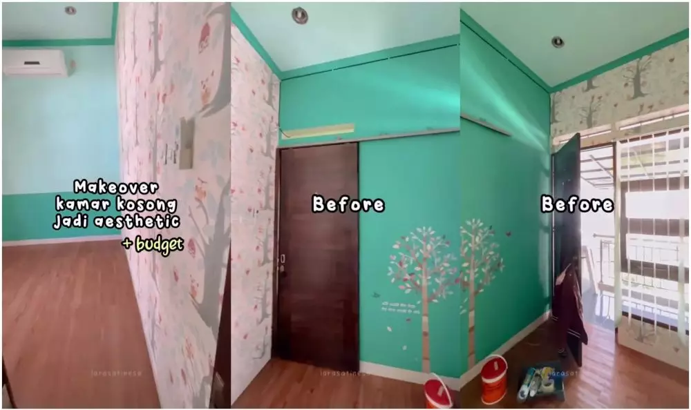 makeover kamar esthetic © TikTok