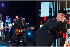 Thomas banting bass saat manggung, reaksi Ahmad Dhani jadi sorotan