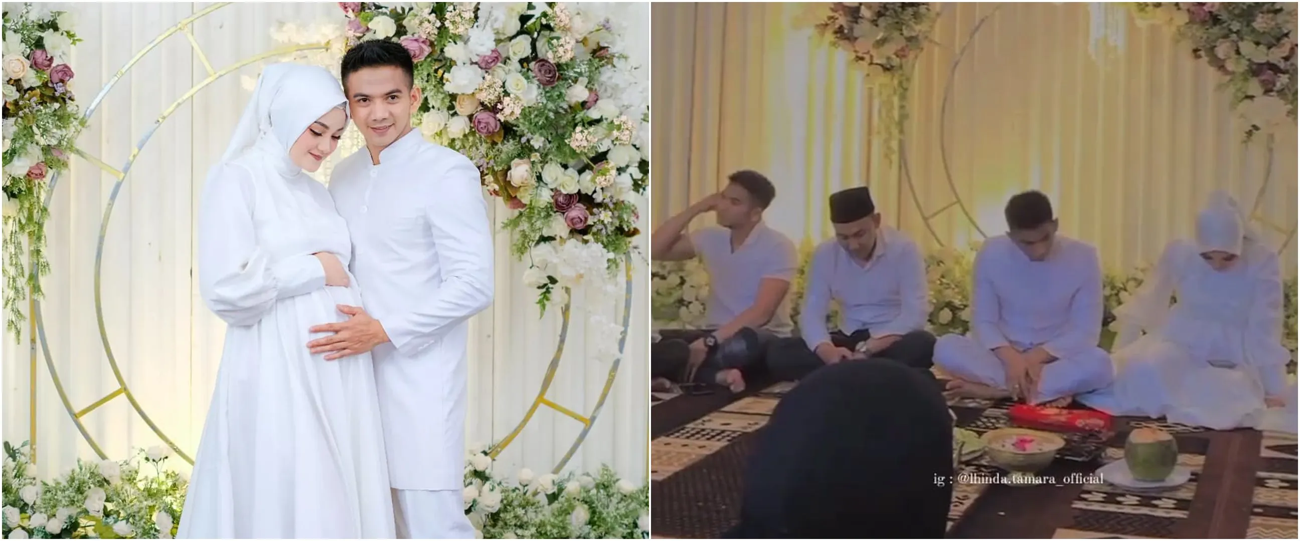 Hamil anak pertama, intip 11 momen 7 bulanan Syifa istri Ridho DA
