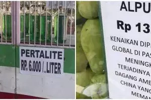 11 Potret lucu marketing pedagang pas harga naik, ada-ada aja triknya