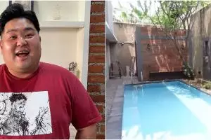 11 Potret rumah baru komedian Kenta Yamaguchi, hadiah dari Ruben Onsu