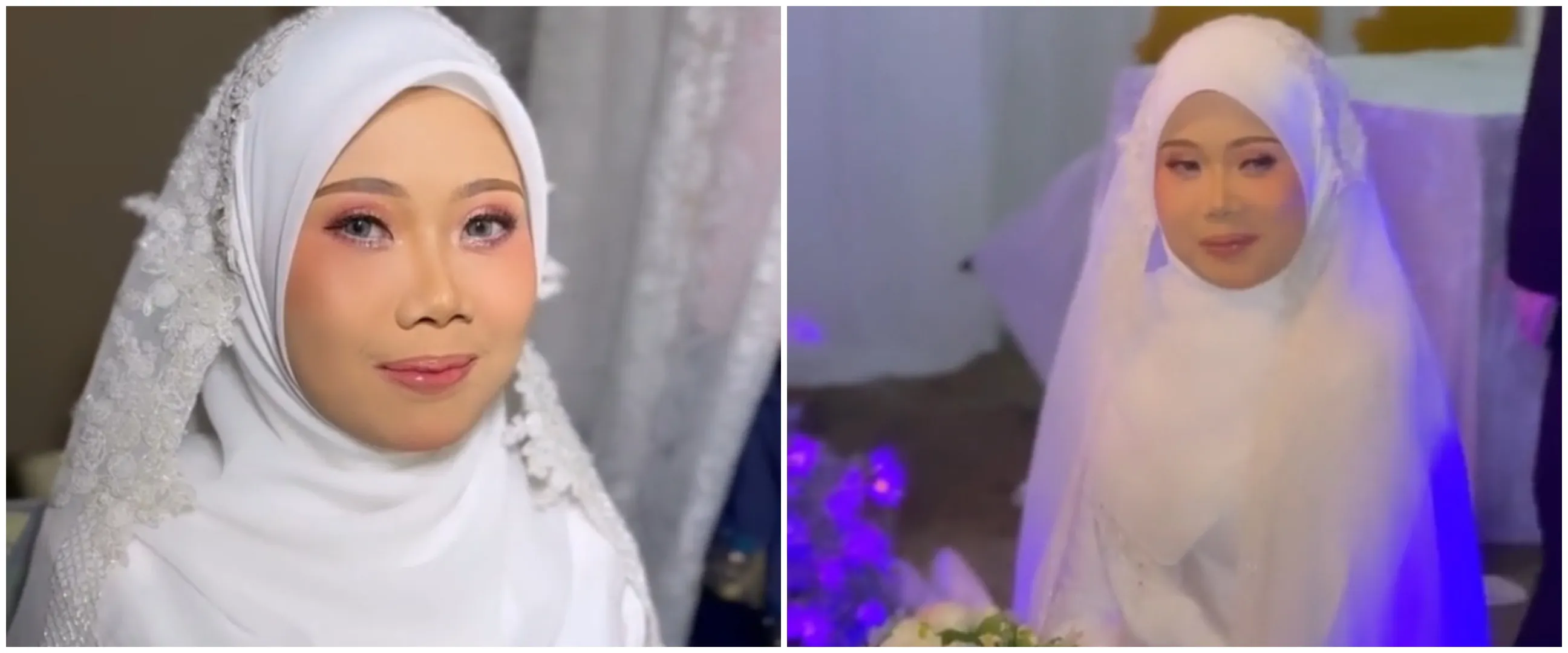 Pilunya pengantin ini, ayah meninggal 3 jam sebelum pernikahannya
