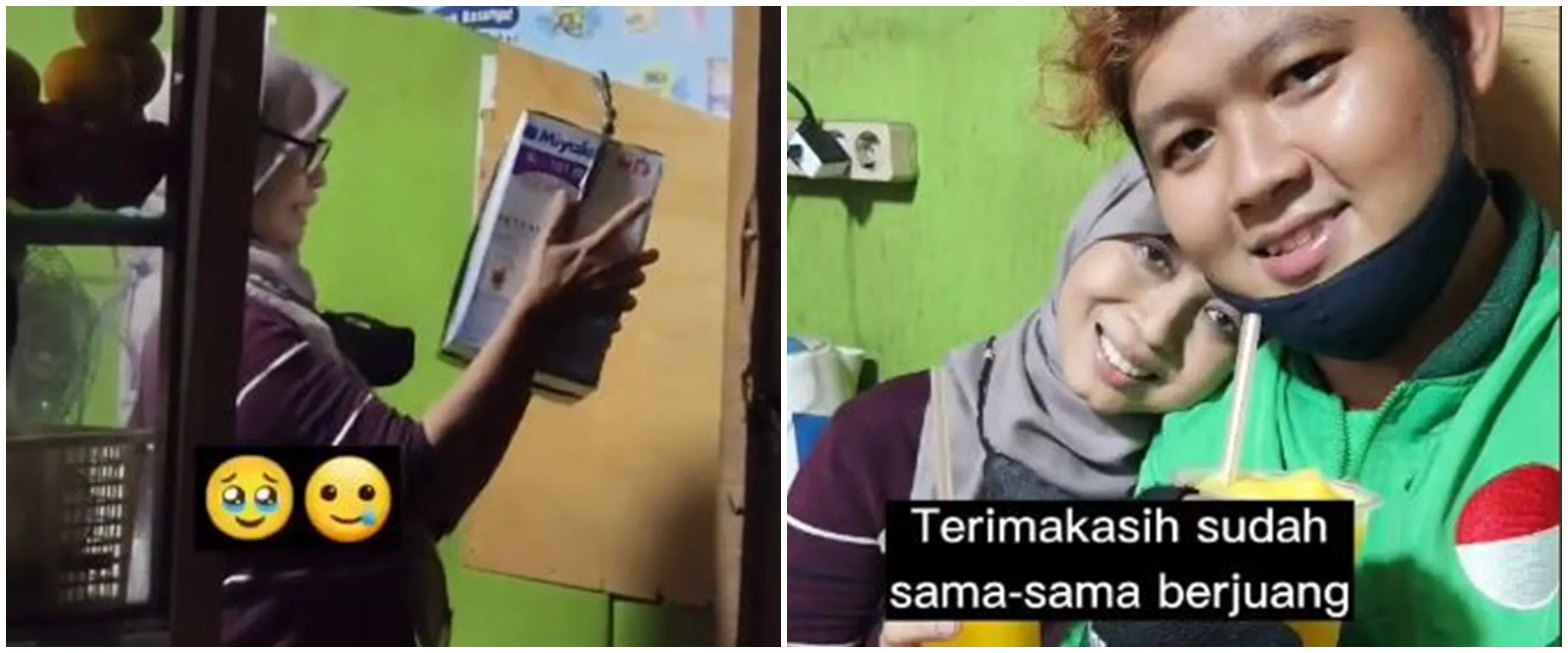 Kisah haru driver ojek online narik seharian demi beli kado untuk ibu