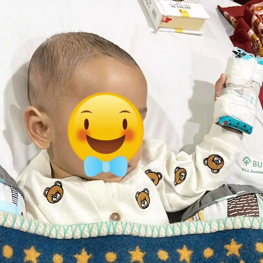 Anak Lesty Kejora akan jalani operasi hernia © Instagram