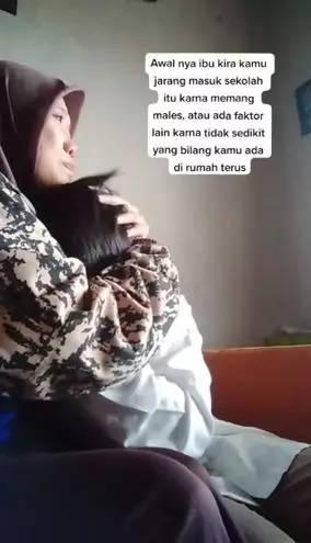 Alasan haru murid SD jarang masuk sekolah TikTok
