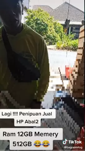 Kebaikan kurir Tiktok