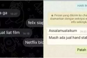 11 Chat lucu salah ketik kata pas transaksi online, bikin senyum tipis