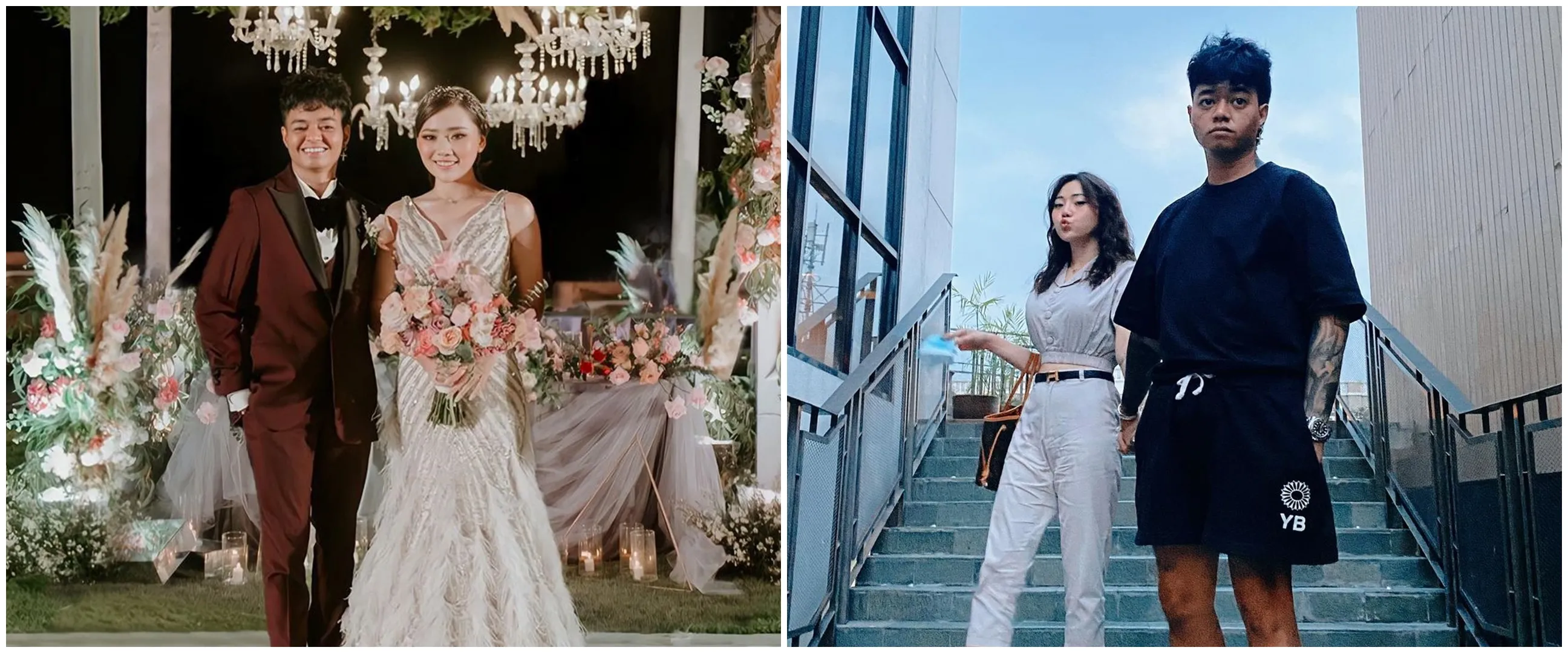 Diterpa isu selingkuh, 9 foto Reza Arap & Wendy Walters pacaran-nikah