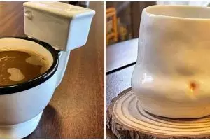 15 Penampakan cangkir ini miliki desain yang nyeleneh abis