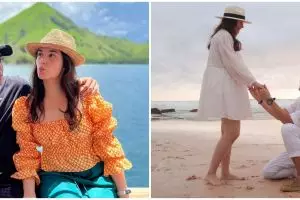 Momen pembaptisan Rob Clinton kekasih Chelsea Islan, ubah nama