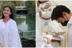 Momen 10 seleb jalani pembaptisan, terbaru pacar Chelsea Islan