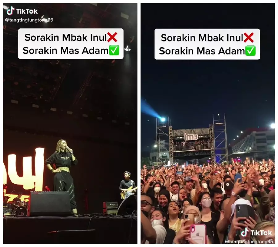 Inul Daratista manggung bareng Adam Suseno © berbagai sumber