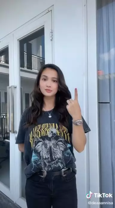 Dea Imut mirip sama Luna Maya © TikTok