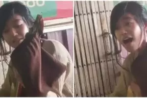 Pengamen ini nyanyi dengan merdu, suaranya dipuji mirip Nike Ardilla